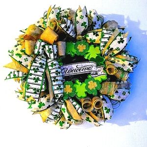 St. Patrick's day wreath